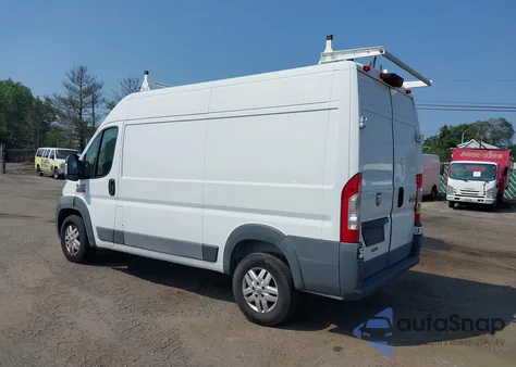 2014 Ram Promaster 2500 2500 High from USA, damaged, VIN 3C6TRVCG6EE103227